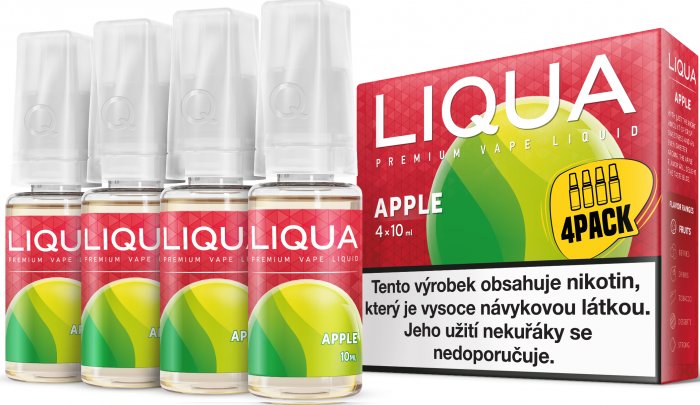 Ritchy Liqua Elements 4Pack Apple 4 x 10 ml 3 mg